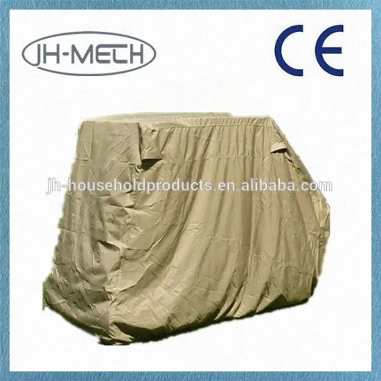 4 Passengers Golf Cart Cover (with 2 seater roof up to 58") 108Lx48Wx66"