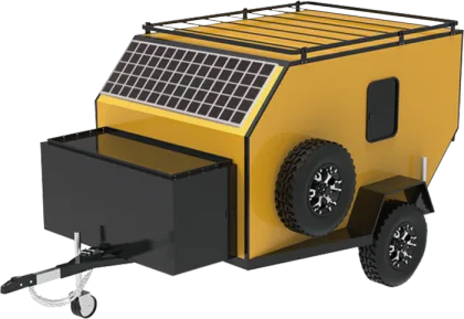 Campers Travel Trailer With Electrical Systems