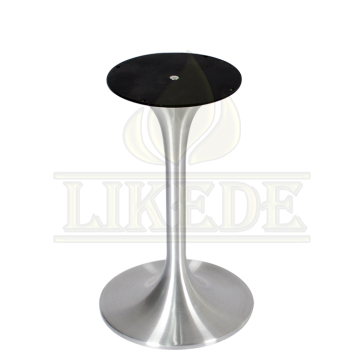 Hot Sale Low Price Aluminum Trumpet Table Base for Tea/Coffee/Bed Tables