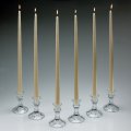 Homeware flame golden dinner candle taper candle