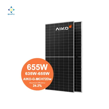 Europe Warehouse: High-Power Monocrystalline Solar Panels (635W, 640W, 645W, 650W, 655W) - Aiko Power Solar Panels