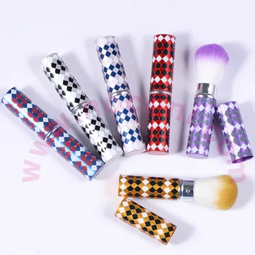 Diamond stone telescopic brush