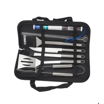Luxury Stainless Steel BBQ Grill Accessories Kit for Kitchen and Barbecue