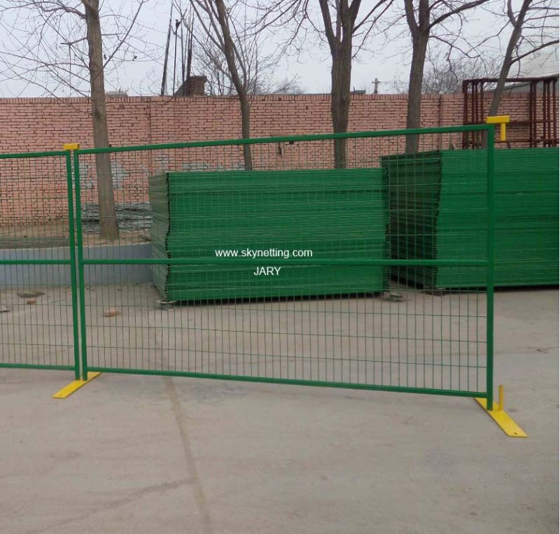 Canada Temporary Fence Panel Orange Color