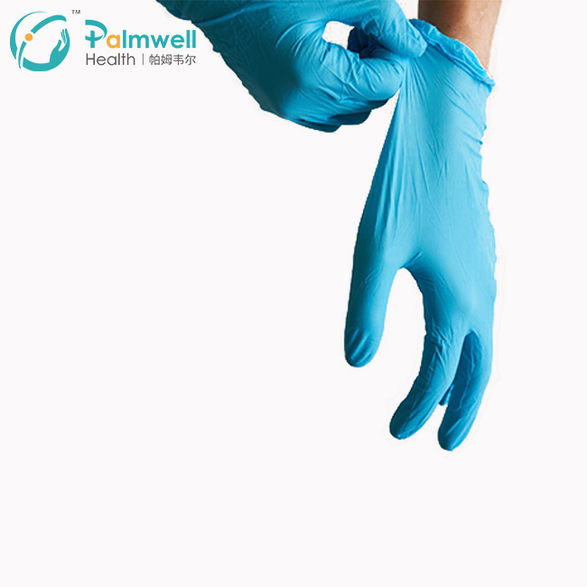 blue disposable powder free order nitrile gloves