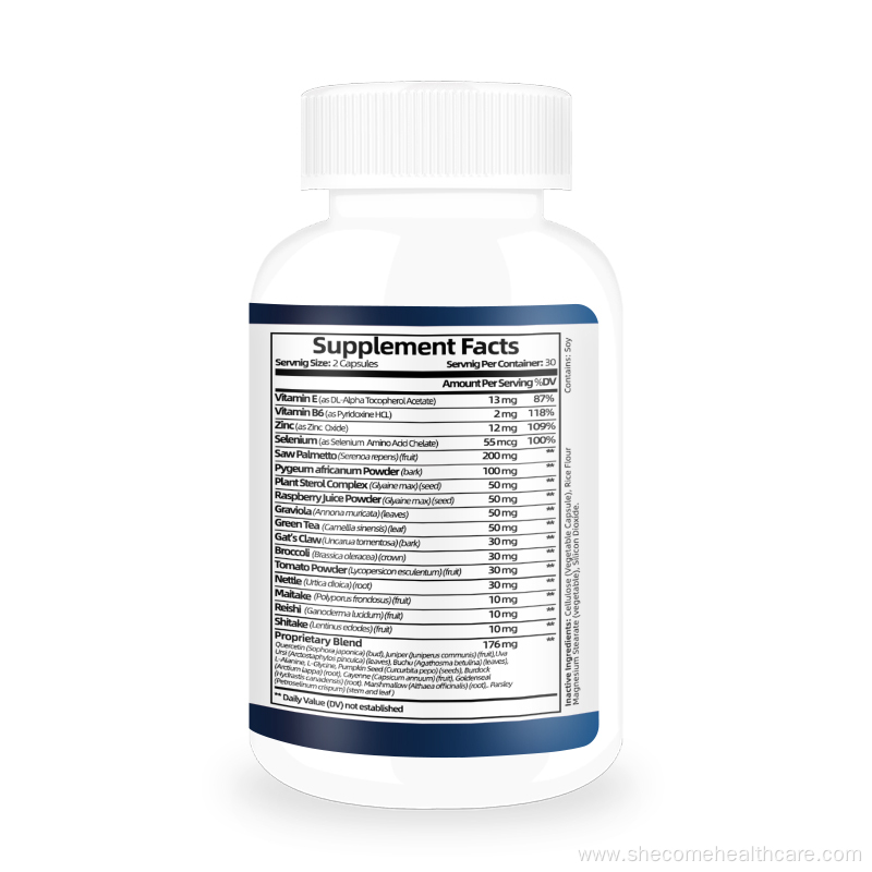 prostate support saw palmetto Men Prostate Health Capsules