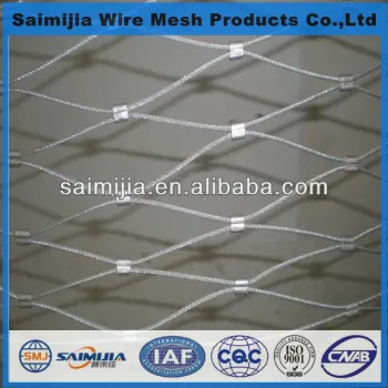 Saimijia supply stainless steel sleeve rope mesh high quality