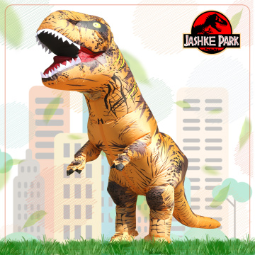 T REX Mascot Inflatable Dinosaur Costume For Kids Adult Dino Cartoon Anime Cosplay halloween Inflatable Costumes Fancy Mascot