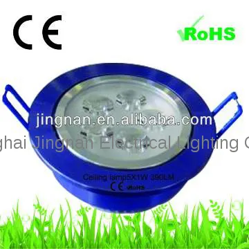 30/45/60 degree,aluminium 5w down light LED