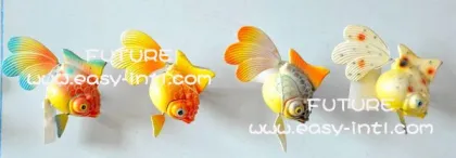 4" Golden fish Fridge Magnet