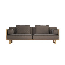 Wabi-Sabi Lounge Chair with Minimalist Legs for Contemporary Interior​​