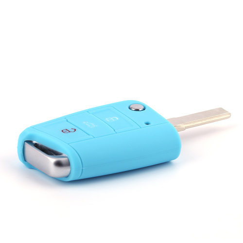 Hot Silicone Car Auto Key Cover VW