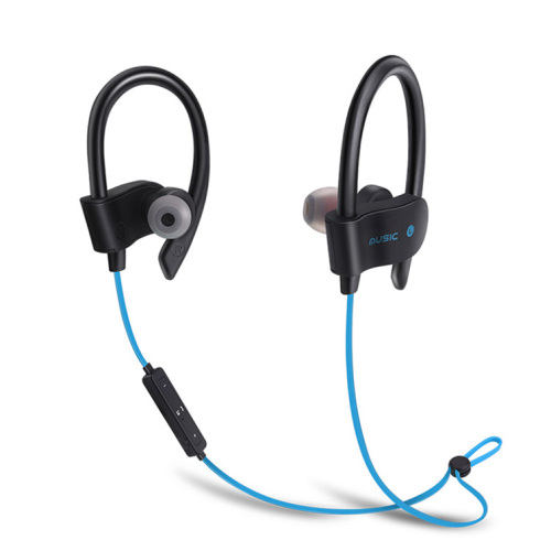 bluetooth waterproof sports earbud hook wireless headphone