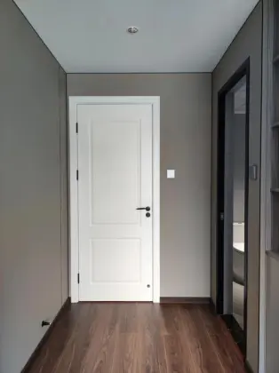 Outdoors Baking Varnished Doors