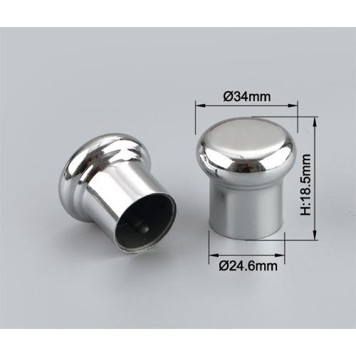 Factory low price perfume mushroom cap aluminum covers