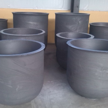 Sic Siliziumkarbid-Tiegel für Aluminium Zink Kupfer