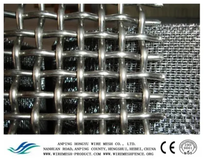 S. S. Crimped Wire Mesh
