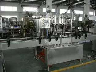 Linear Triple Carbonated Beverage Filling Machine , 8000bhp