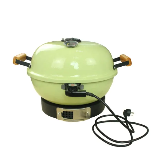 2020 New Product Electrical and Charcoal kamado BBQ Smoker Tabletop Grill electric kamado grill
