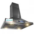 36 Inch ConvertibleIsland Mount Painted Range Hood