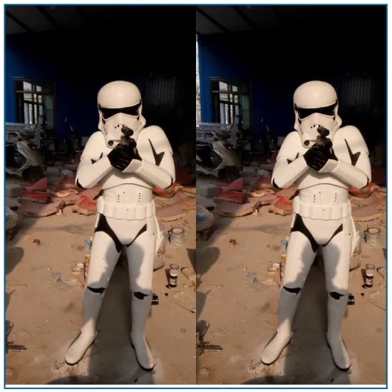 Outdoor Life Size Polyresin Cartoon Sculpture