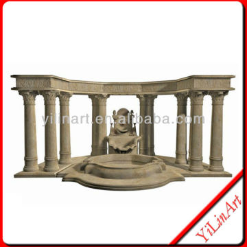 Marble Gazebo, Stone Gazebo, Garden Gazebo (YL-G007)