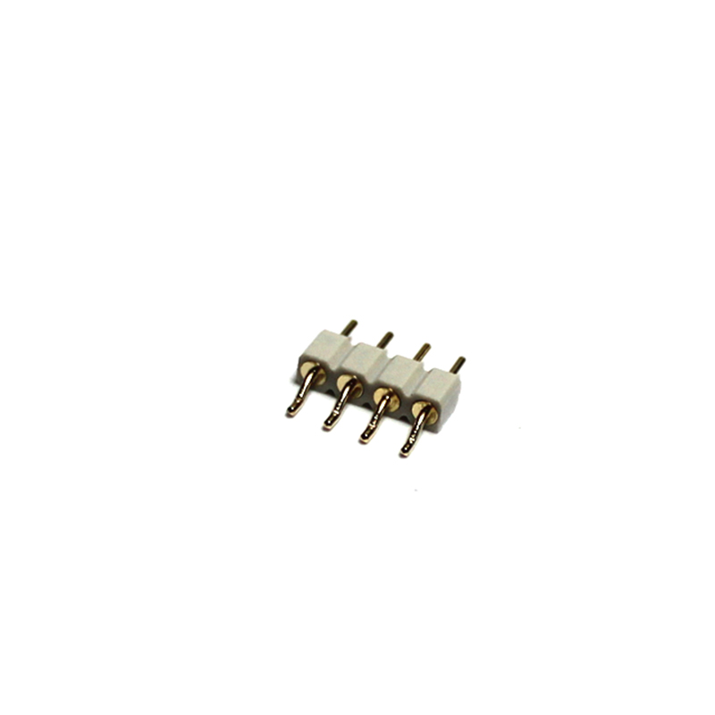 Reflow soldering pin connectors