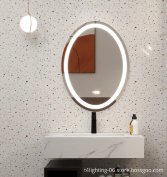 Oval LED Light Bathroom Mirrors - Decorative Wall Mirrors