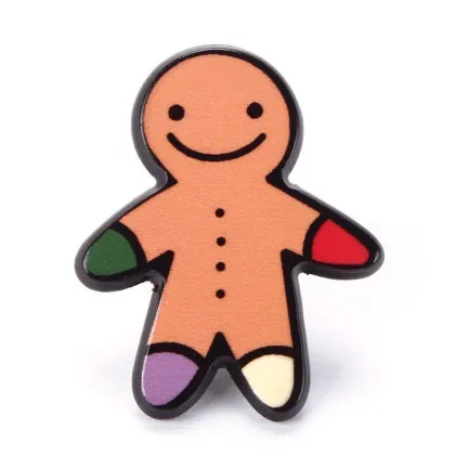 Christmas Frosty Scarf Snowman Enamel Pins