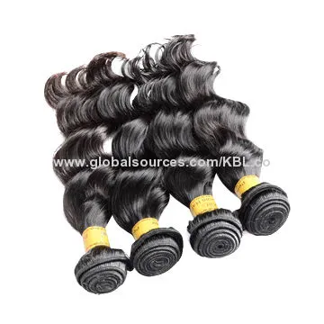 KBL Peruvian wavy virgin hair loose wave unprocessed natural wavy hair
