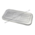 Tapa del recipiente de papel de aluminio Tapa del molde para pan de 5 libras