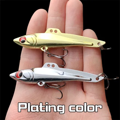 XUHANG BZV14 Zinc Vibrating Fish Metal Vibe Blade Sinking Vib Fishing Lure