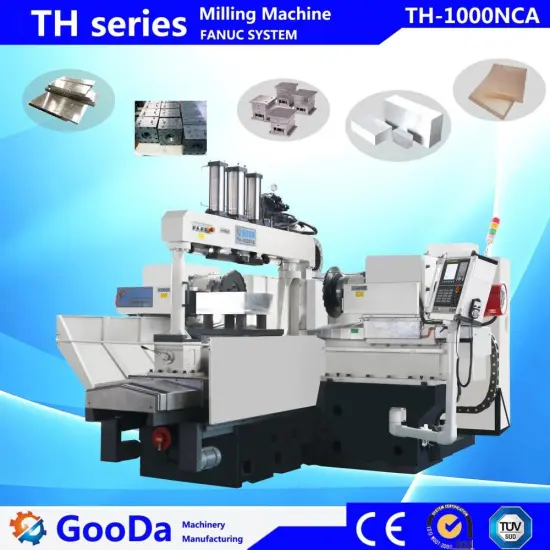 Duplex Milling Machine Double Head Faster Cutting Machinery