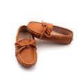 Leather Girl Casual Shoes Loafer for Kids