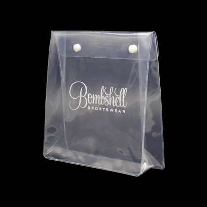 Sportswear Packaging Transparent Plastic PVC Bag
