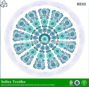 wholesale cotton mandala roundie beach towels                        
                                                                                Supplier's Choice