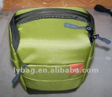 green color camera bag