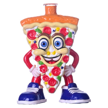 17CM / 6.7in, Hipyglass, Hipmer Clay Cartoon Pizza Cartoon Ho tsuba Vizza Cartoon