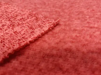 100% Polyester Hacci Fabric with Brush Fabric