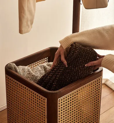 Dreamhause Solid Wood Bedroom Clothes Hat Rack