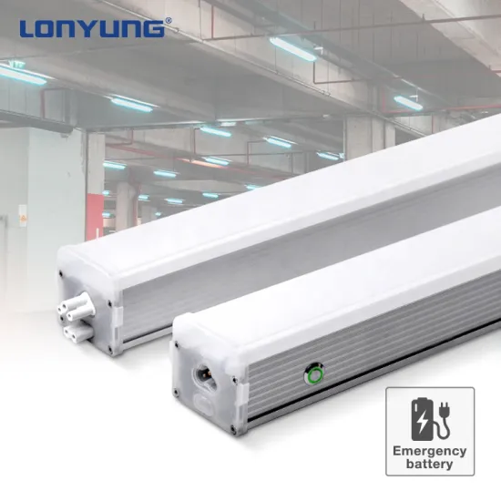 Linkable Emergency LED Linear Shop Lights - 4 Foot and 8 Foot Aluminum Commercial Lighting