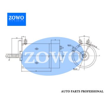 PHJD003 MOTORE DC 12V 1.8KW 2400RPM