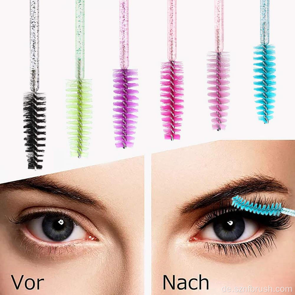 Kunststoff Einweg-Saubere Mascara-Bürstenstäbe