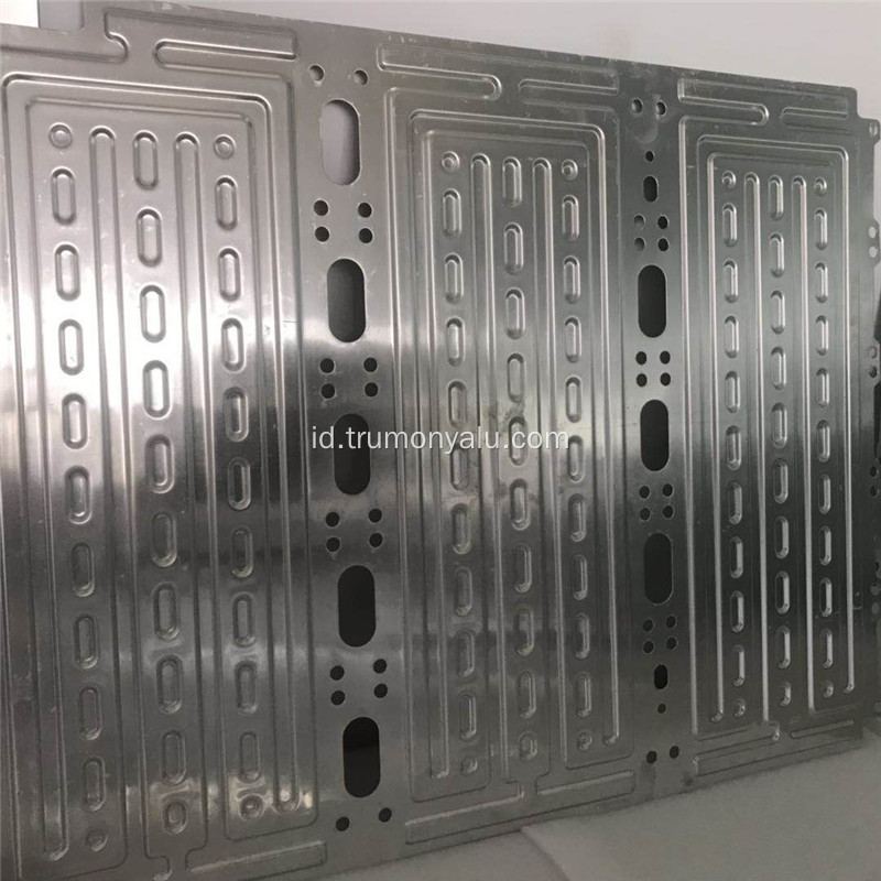 pelat cairan pendingin aluminium untuk aki kendaraan