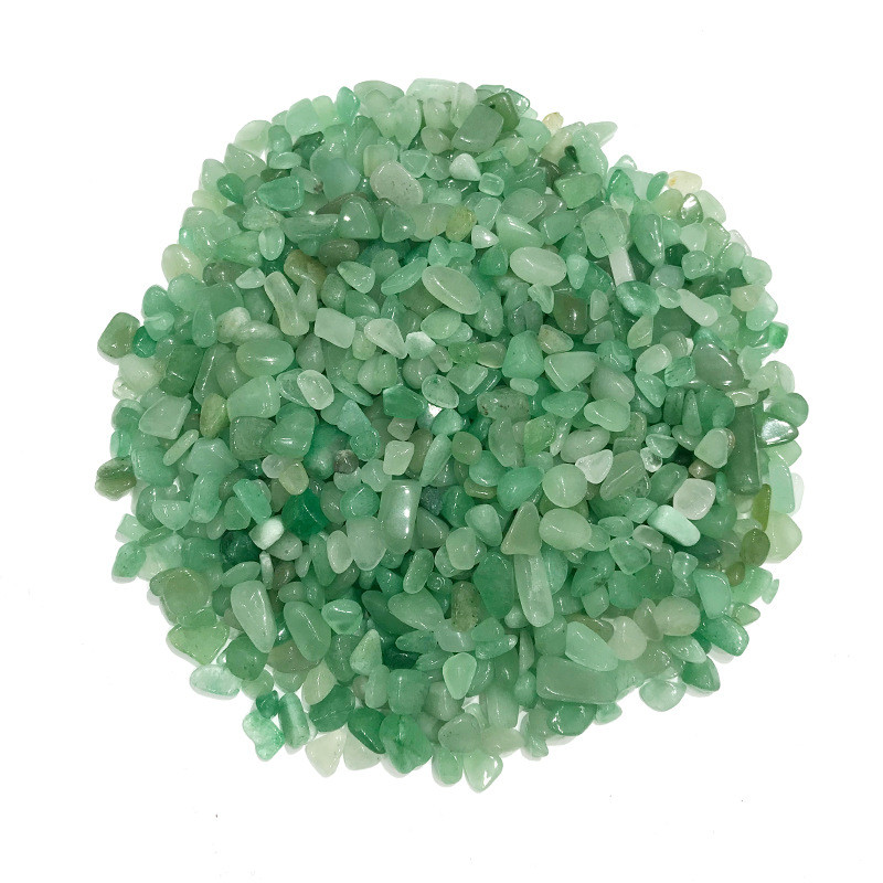 100g 4Sizes Natural aventurine quartz Raw Ore Crushed Quartz Gravel Crystal Stone Aquarium Planting Pot DIY Crafts Home Decor