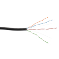 Bekalan kilang Ethernet Indoor CCA Network UTP CAT6 LAN Cable Copper 4 Pair 305m 1000ft Yellow Color Jacket Lan Cable