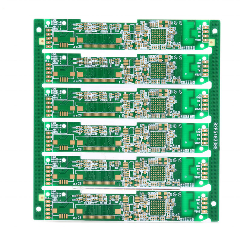 4Layer green soldermask pcb in 1day 4Layer green soldermask pcb in 1day