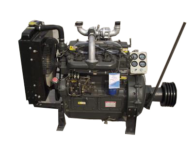 Motor diesel com polia K4100ZP 41kw/55hp