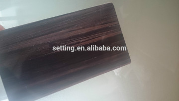 glssy uv mdf board in Hot selling wood grain color