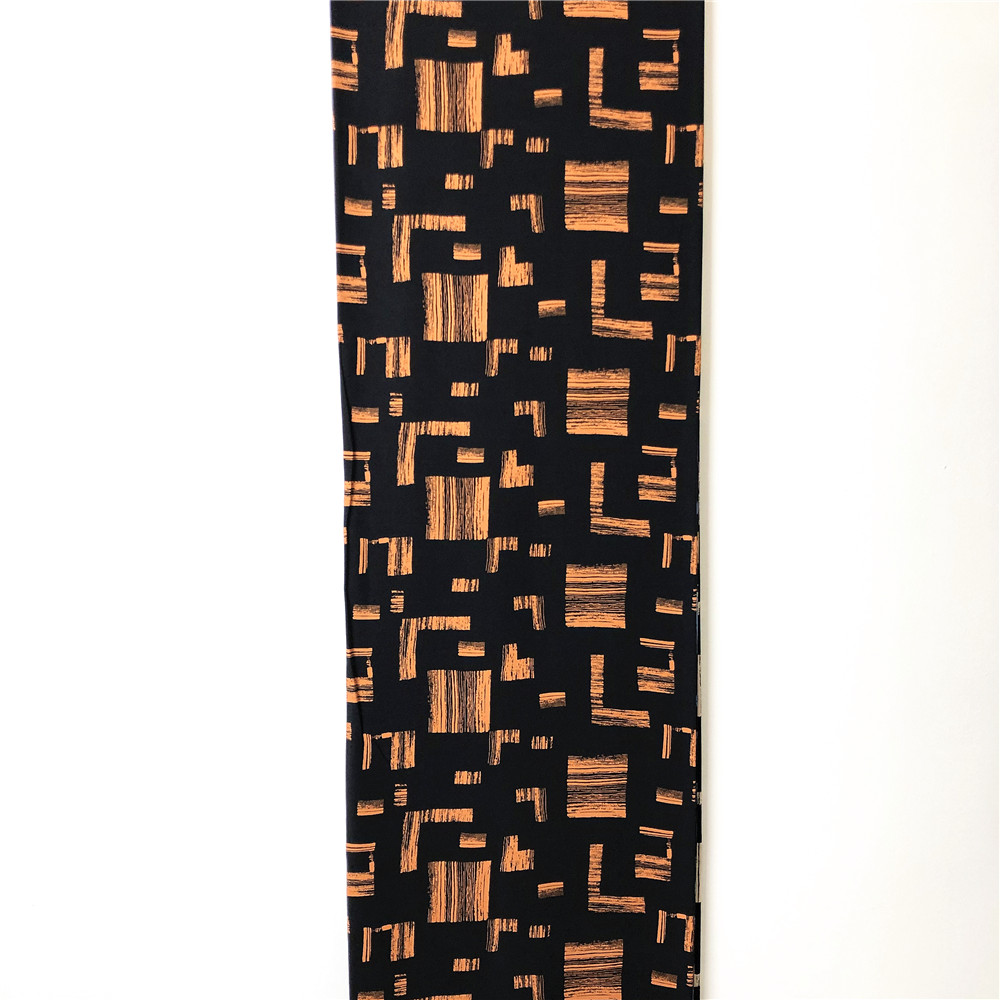 Rayon Demi Satin Screen Print
